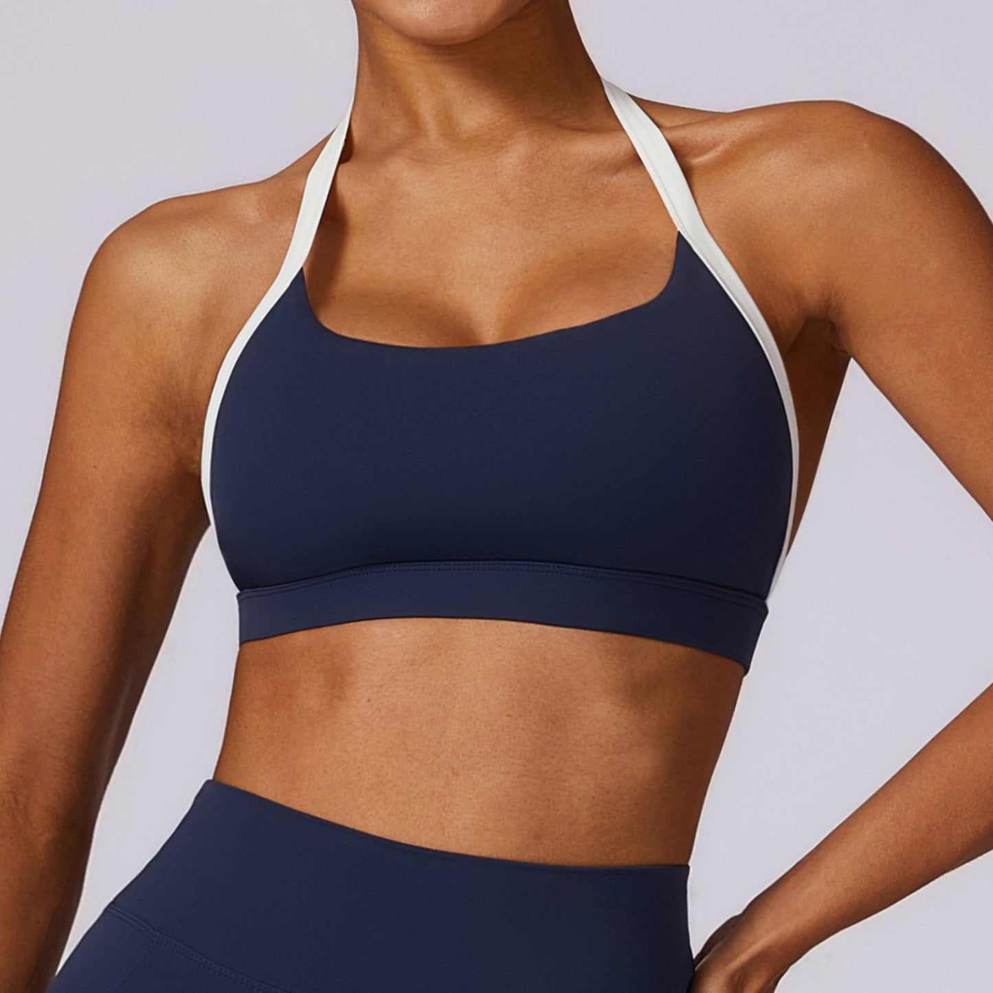 Sculpt Halter Performance Sport Bra