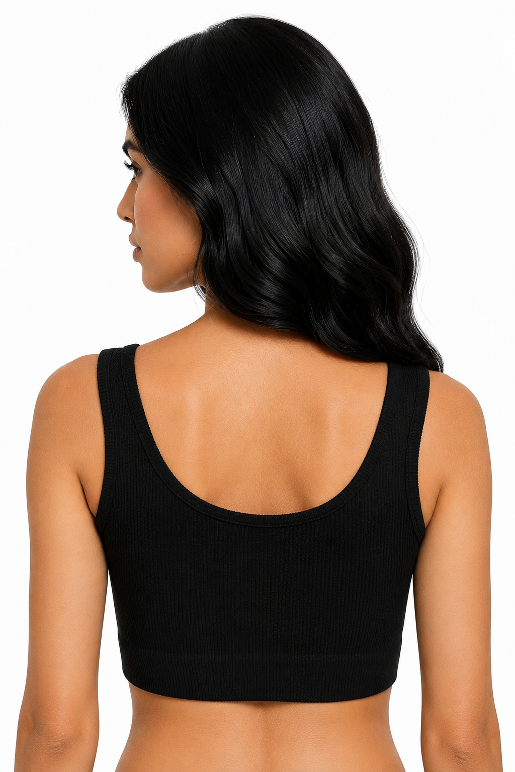 Seamless Ribbed Crop Tank Top for Women | Activewear & Everyday Style