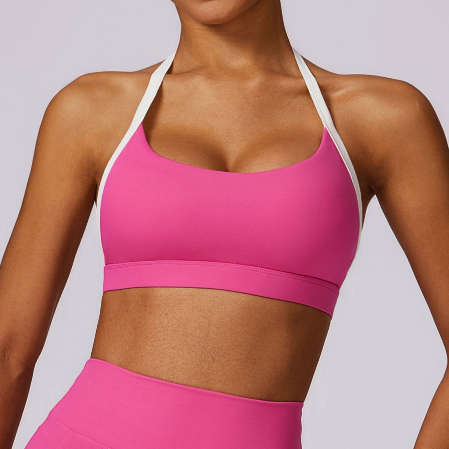 Sculpt Halter Performance Sport Bra
