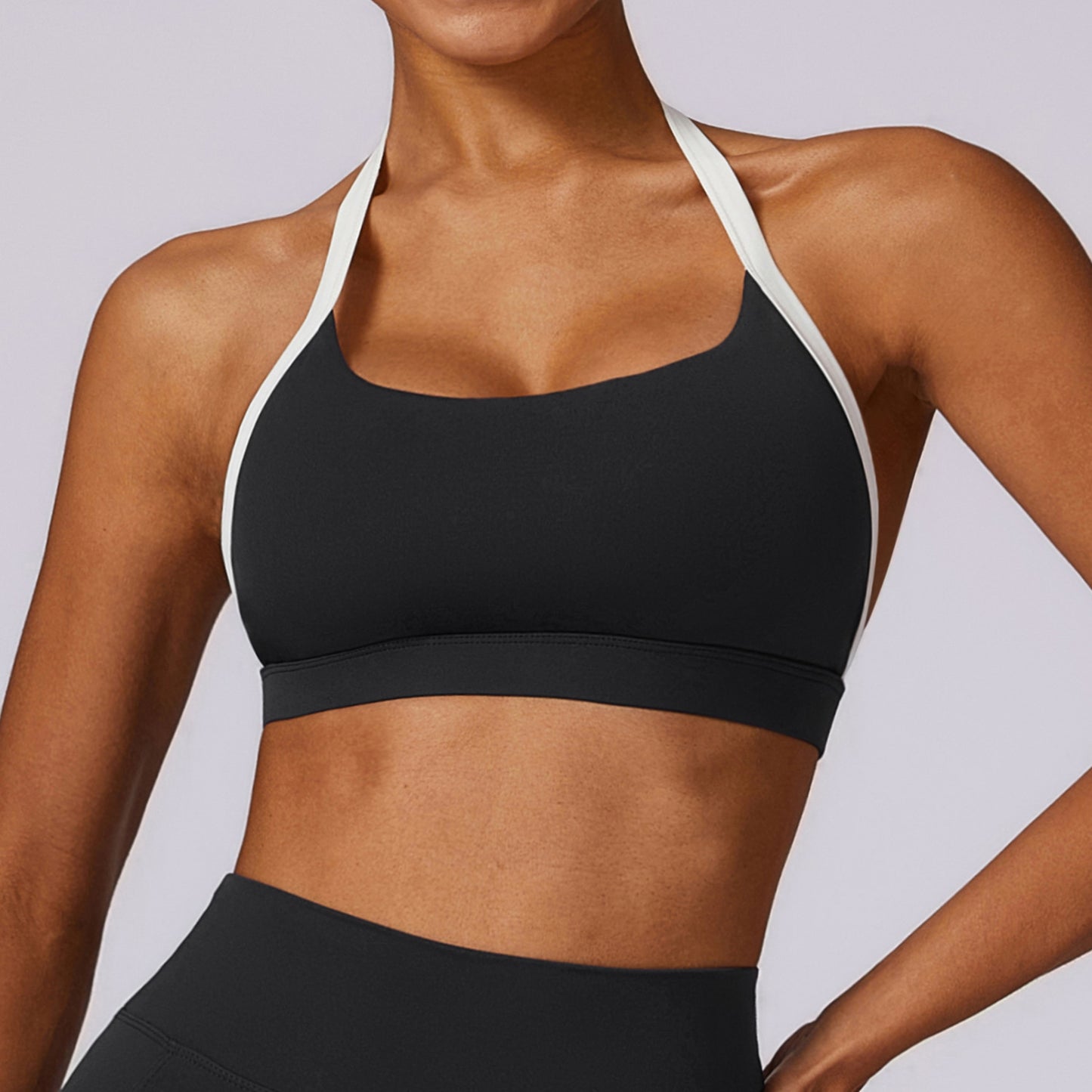Sculpt Halter Performance Sport Bra