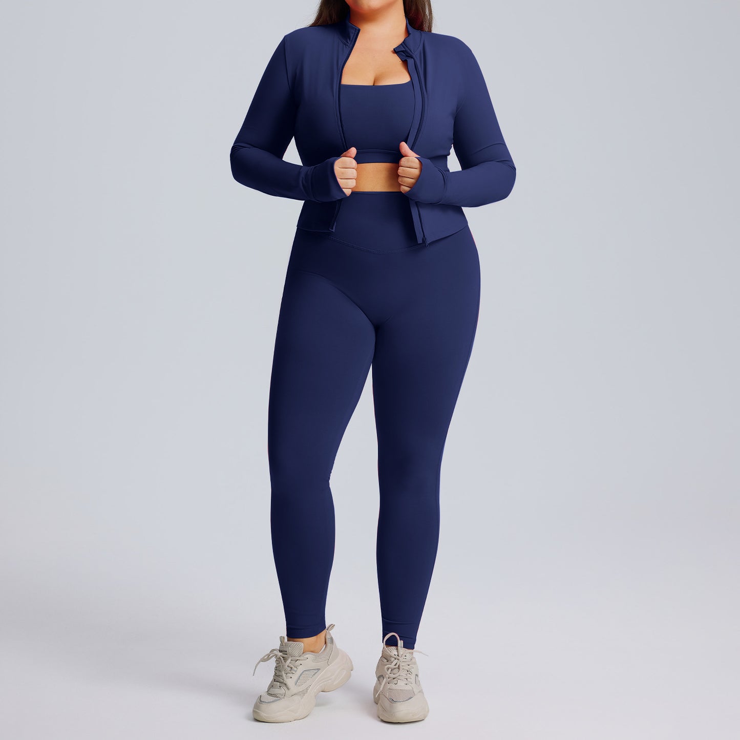 Crystals Paris Sculpt 3-piece Activewear Set