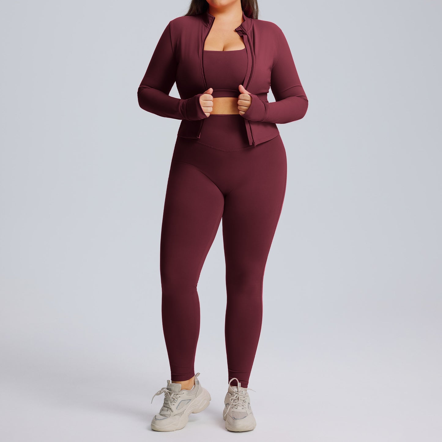 Crystals Paris Sculpt 3-piece Activewear Set