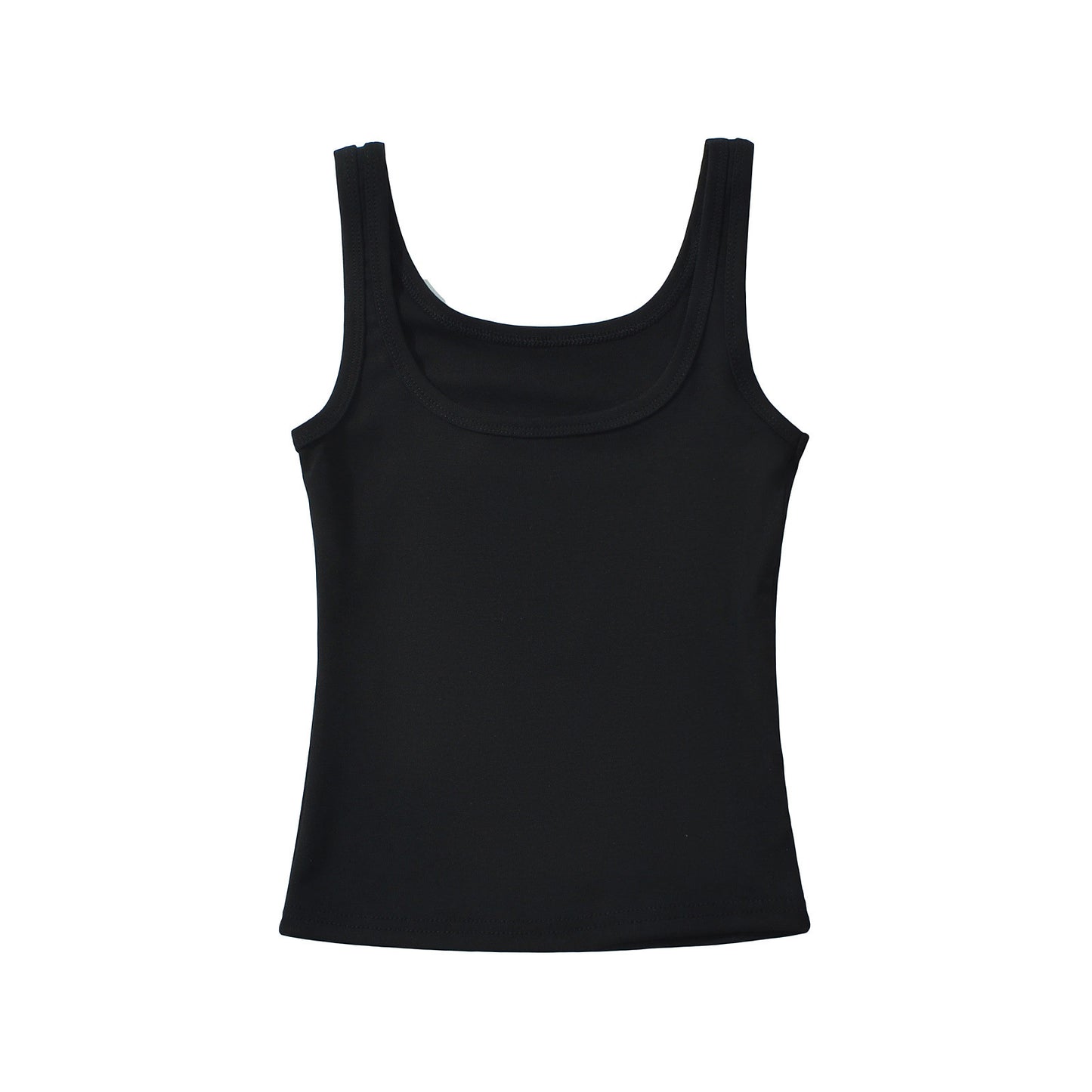 Essential U-Neck Ribbed Tank Top