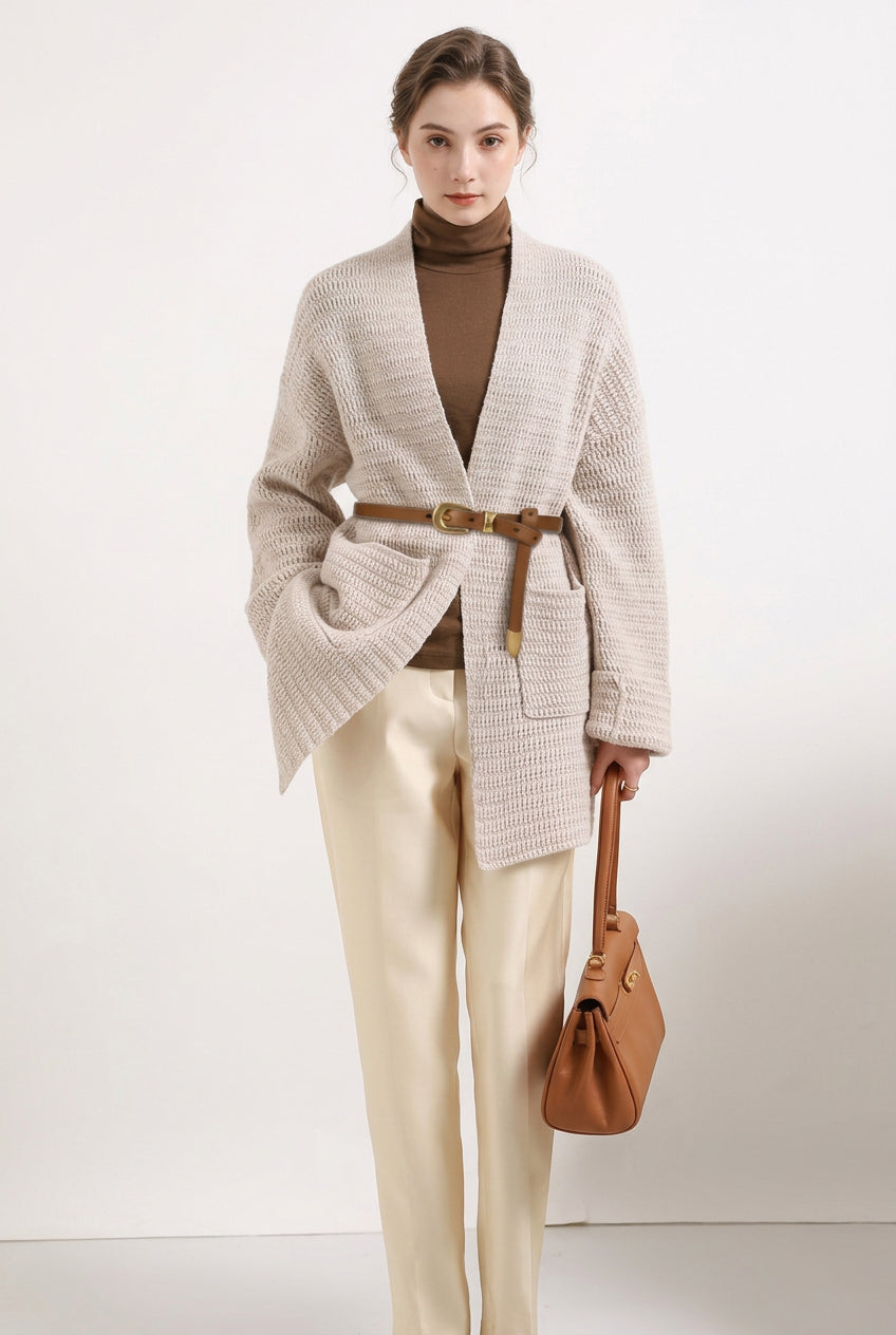 Élise Vintage Gold Buckle Leather Belt