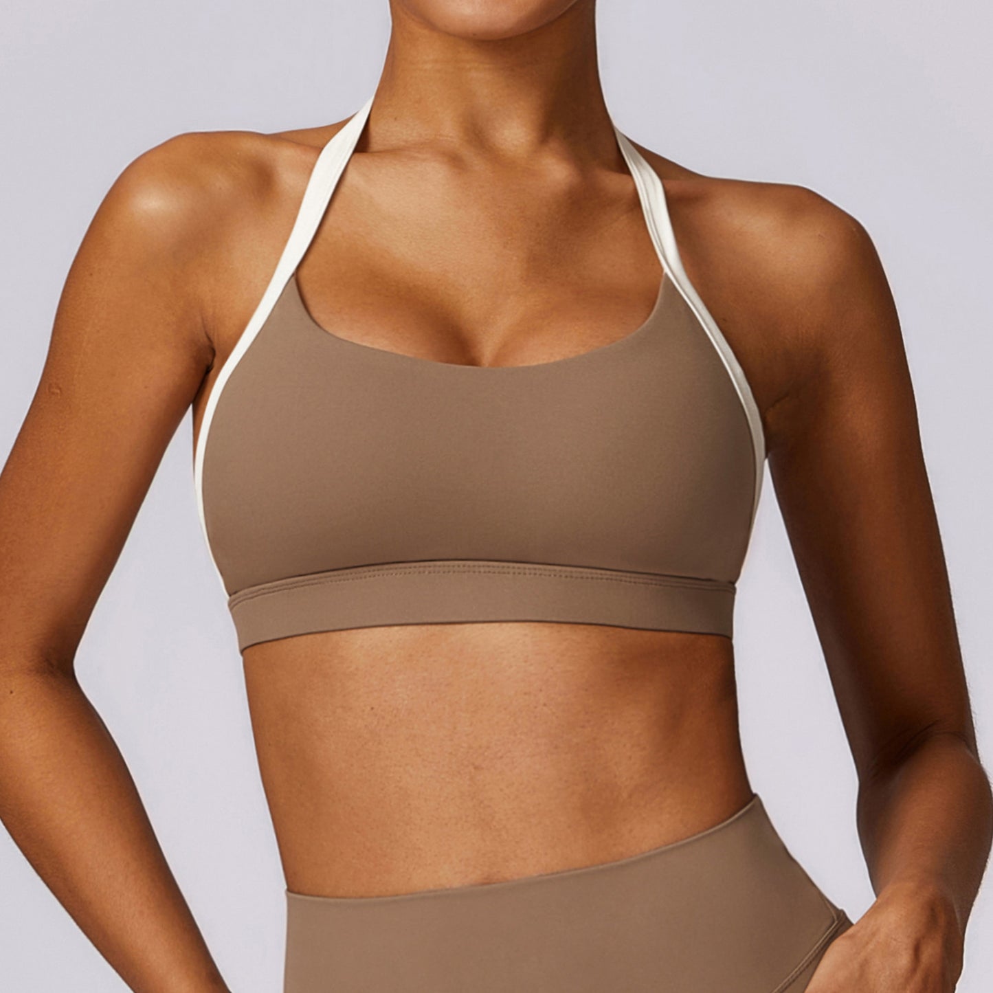 Sculpt Halter Performance Sport Bra
