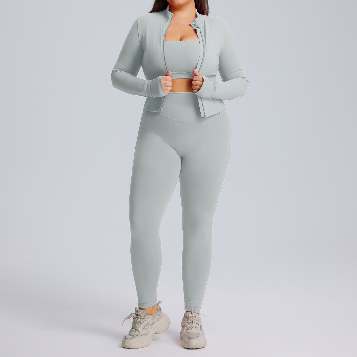 Crystals Paris Sculpt 3-piece Activewear Set