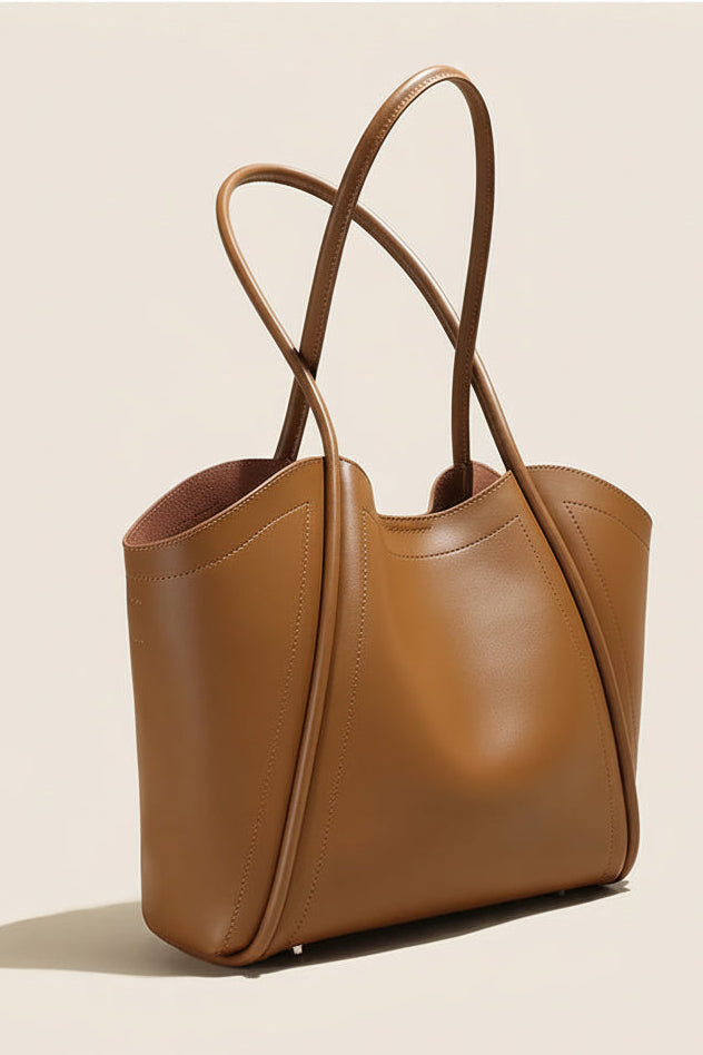 Women's Large Capacity Shoulder Bag armpit bag Ladies Genuine Leather Commuter Shopper Bags High Quality Luxury Handbag Big tote
